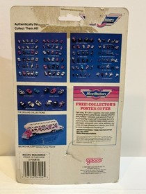NEW 1988 Galoob Micro Machines Trophy Series Blue Stand 3 Vehicles Sealed Rare