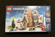 DAMAGED BOX LEGO Creator Expert Gingerbread House 10267 Christmas Retired