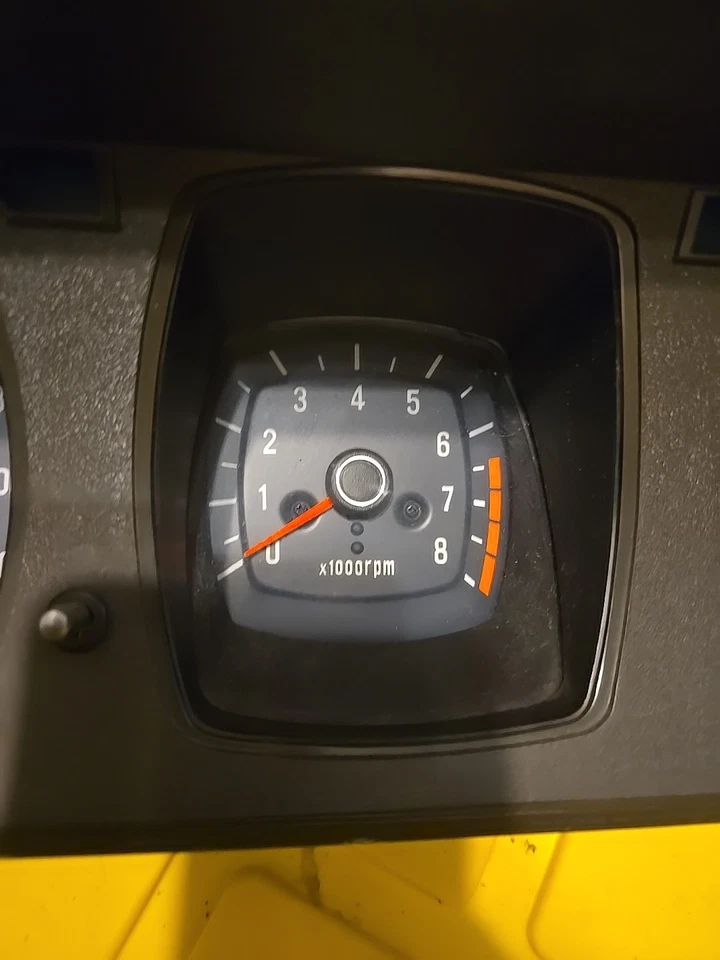 1974 Subaru 1400 спидометр тахометр кластер восстановлен 0 миль оригинальный W часы  - Изображение 4 из 4