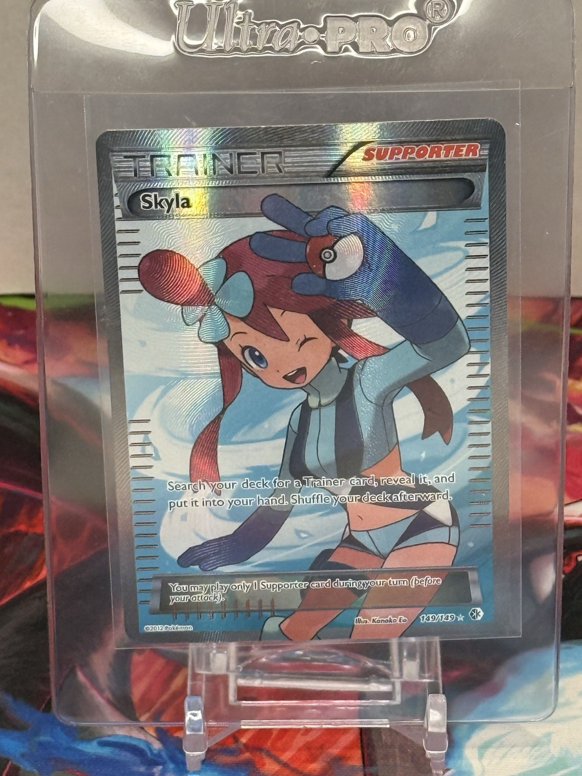 Pokemon Trainer Skyla Boundaries Crossed 149/149 NM