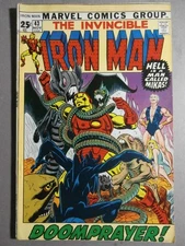 THE INVINSIBLE IRON MAN #43 - Intro the GUARDSMAN - Marvel Comics 1971