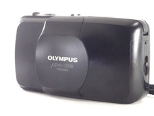Olympus mju ZOOM Panorama 35mm Point Shoot Film Camera Tested Excellent Japan