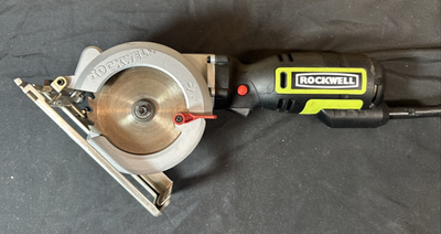#ad #ad Rockwell RK3441K 4 1 2” Compact Circular Saw Handheld 120V FREE SHIPPING $56.00