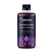 Jennychem Snowstorm Purple Mousse 1L - Powerful Commercial Traffic Film Remover