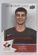 2020 Upper Deck Team Canada Juniors 2018 Draft Class Joe Veleno Joseph #95 2vh