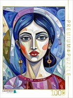 Calvendo Puzzle Gudrun And Confidence | 1000 Pieces, Finished Size 25.2 × 18.9 I
