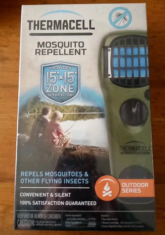 New Thermacell Mosquito Repellent Appliance MR-GJ Outdoor Hunting Camping