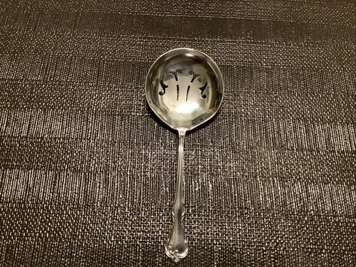Rose Cascade by Reed & Barton Sterling Silver Server 4 3/4" Nuts?