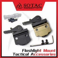 Tactical Flashlight QD Quick Release Base For M300&M600 Weapon Light Accessories