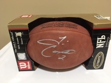 Offical NFL Football Autographed by Tim Couch Former NFL #1 Overall Pick