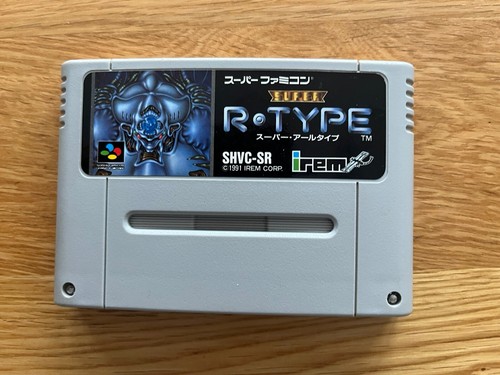 Super R-Type Japan Super Famicom Super Nintendo SNES SFC Rtype Cart & Manual! - Picture 4 of 17