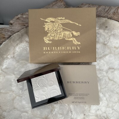 BURBERRY Nr. 01 weiße Burberry Frühjahr/Sommer 2016 Runway Highlighting Palette neu