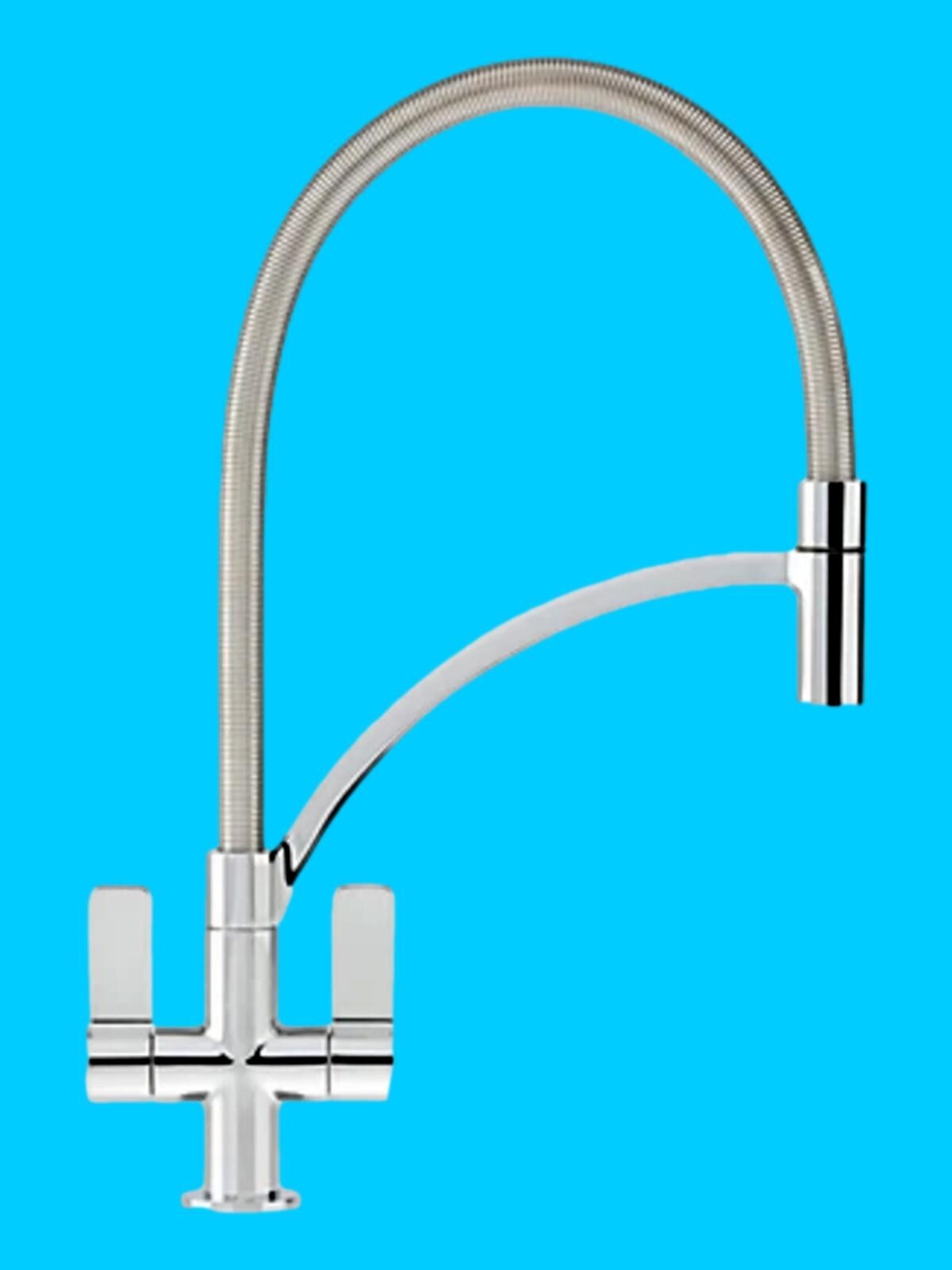 FRANKE WAVE PULLOUT MONO MIXER KITCHEN TAP CHROME Model No115.0277.