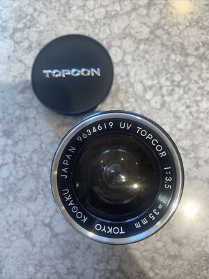 Topcon Topcor Lens 35mm 1:3.5 9634619 | eBay