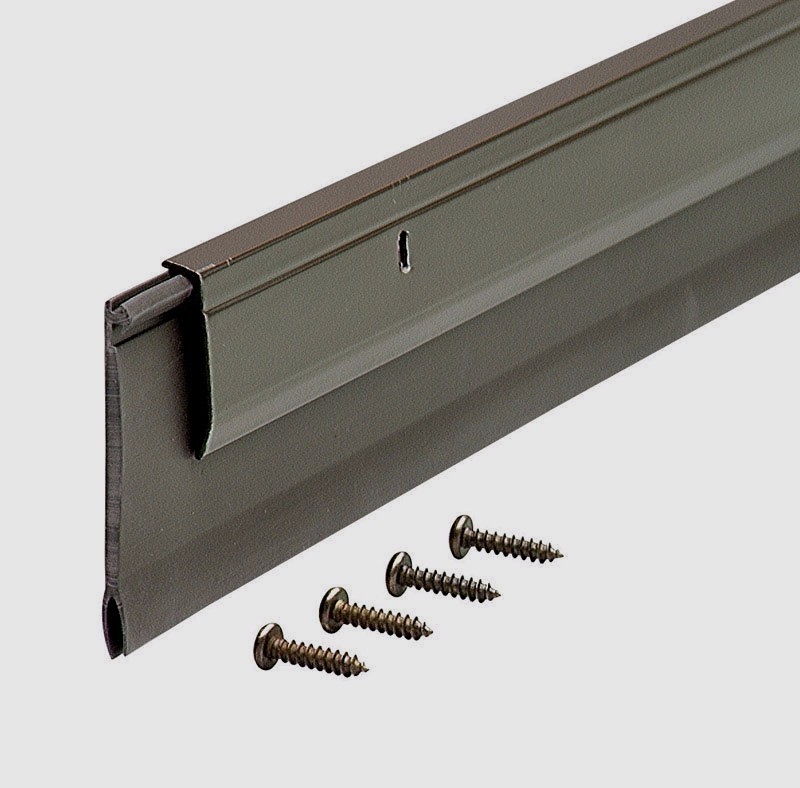 M-D Building Bronze Aluminum Sweep For Garage Doors Hardware Included ...