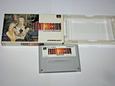 Front Mission Super Famicom SFC Japan import +Box (no manual) US Seller ...