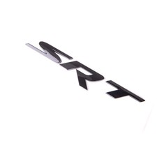 15-18 Jeep Grand Cherokee Black Srt Emblem Nameplate Badge Oem Genuine Mopar New