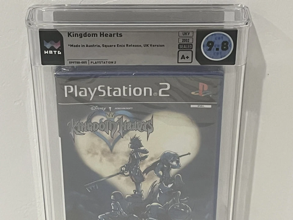 Kingdom Hearts 2002 PlayStation 2 PS2 nuevo sellado WATA 9,8 sello A+ UK-PAL Disney Foto 2 de 4