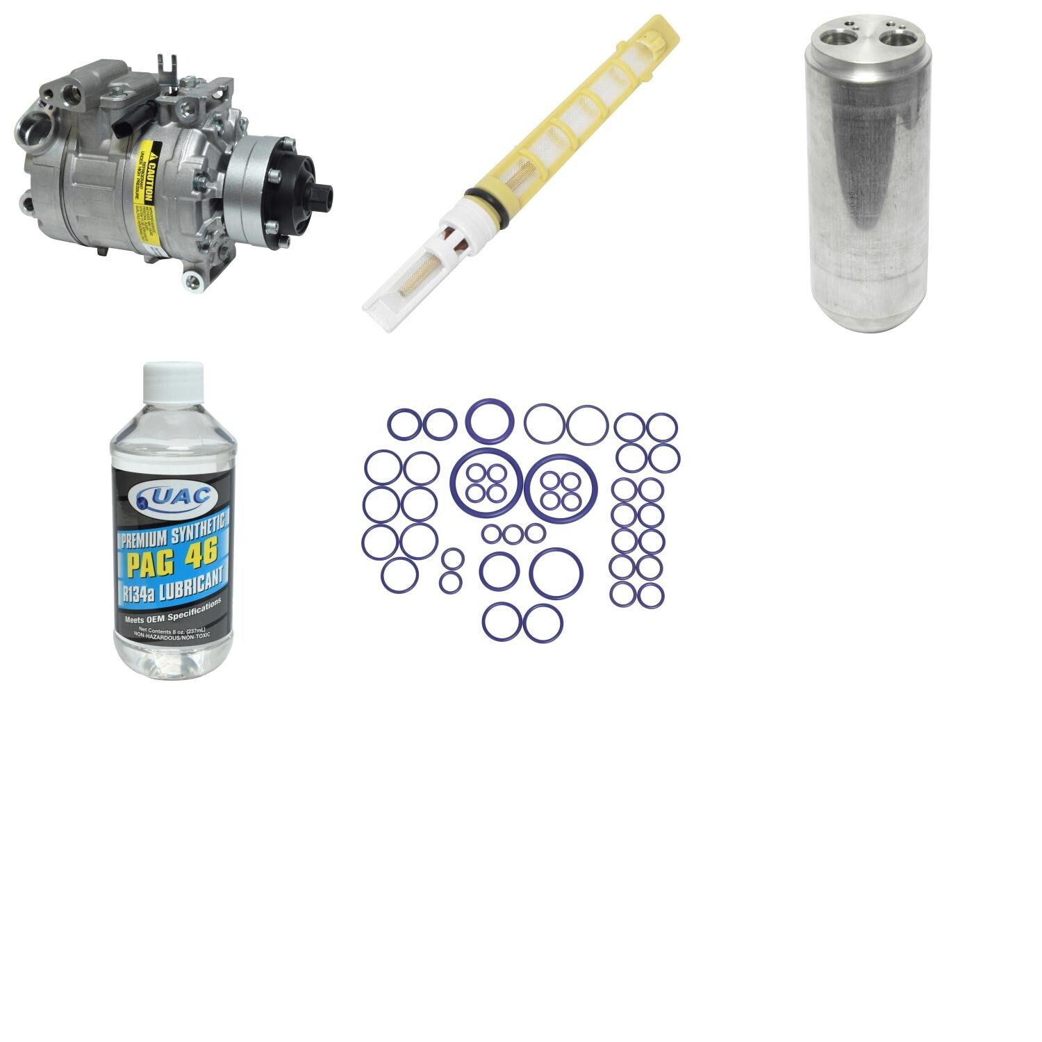 For 2009-2012 Audi R8 A/C Compressor Kit UAC 2010 2011
