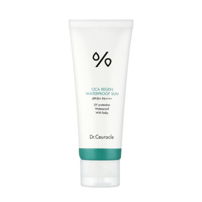 [Dr.Ceuracle] Cica Regen Waterproof Sun - 100ml (SPF50+ PA++++) / Free Gift