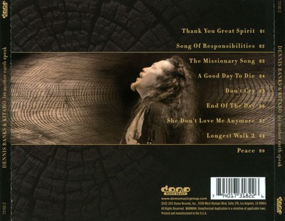 KITARO/DENNIS BANKS (NATIVE AMERICAN ACTIVIST) - LET MOTHER EARTH SPEAK NEW CD