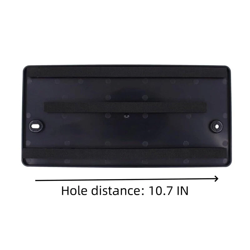 Soporte de montaje de etiqueta de matrícula trasero con tornillos apto para Audi S4 2009-2022 1 pieza Foto 3 de 4