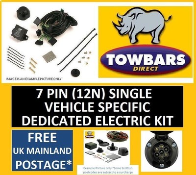 7 Pin Towbar Wiring Kit for Land Rover Freelander 2 Electrics 2006 to