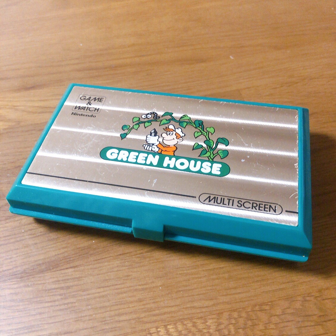 Nintendo GREEN HOUSE Game & Watch Multi Screen Retro 1982 GH-54