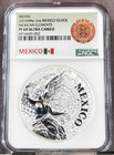 2016 MEXICO SILVER MEXICAN ELEMENTS NGC PF 69 ULTRA CAMEO RARE MEDAL
