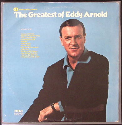 THE GREATEST OF EDDY ARNOLD RCA VICTOR RECORDS VINYL 2 LP SET 152-17 W