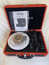 Victrola VSC-550BT-RED Turntable Record Player Missing Packaging/retail Box