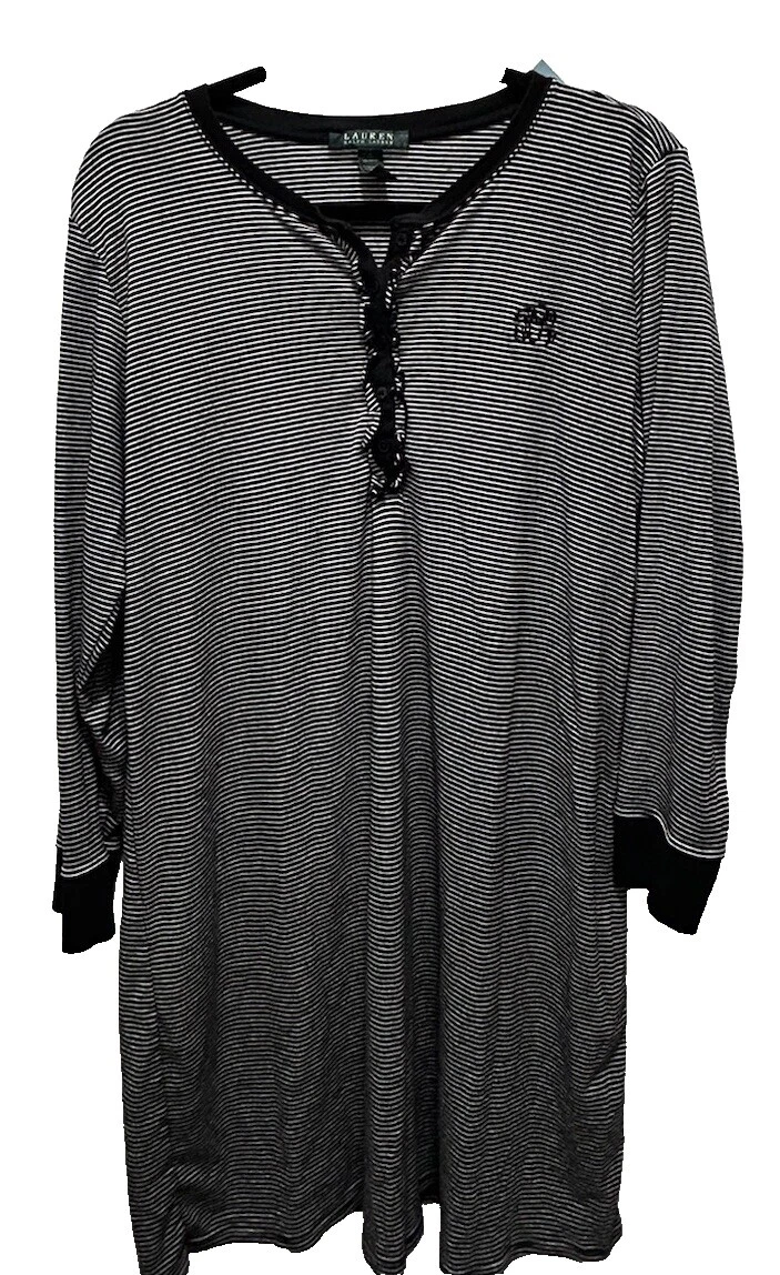 Rayas Negro Lauren Ralph Lauren Pijamas y batas para Mujeres