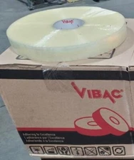 VIBAC Carton Tape 1.42" X 1500 Yards PP 6300 CLEAR  (1 Roll) New Free Shipping!