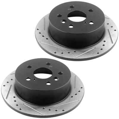 281mm Rear E-Coating Brake Rotors  For Toyota Avalon Camry E5