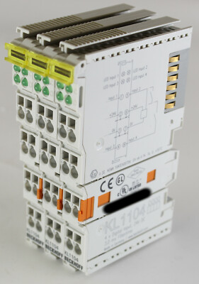 Beckhoff KL1104 4x Digital Input, 24V DC 3.0 ms Filtertime