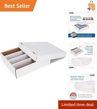 Elegant Foldable Card Storage Box - 3,200 Capacity for Sports & Gaming Cards