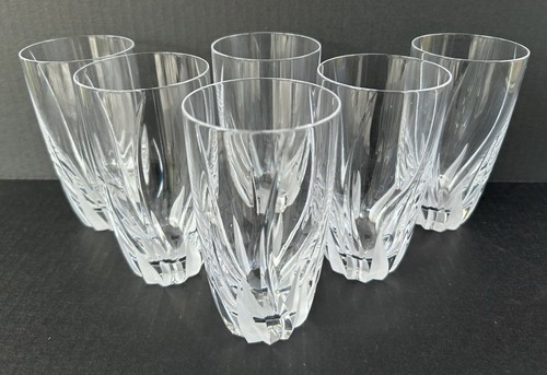 Mikasa Flame D'amore Kristall Longdrinkgläser 3 7/8" 6er Set Fassform - Bild 3 von 11