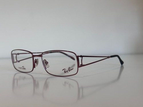 Ray Ban RB 7502 1034 Memorize Rectangle Bronze Brown Eyeglasses Frame 52-17-135