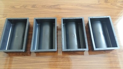 *4er SET* KUNSTSTOFF REGEN ENTWÄSSERUNGSRINNE BETONPFLASTER FORM PLATTE BODENFLIESE 