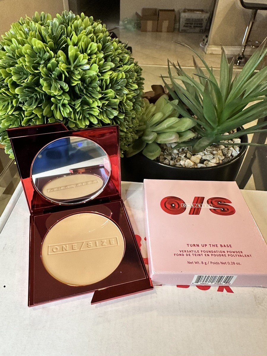One/Size Turn Up The Base Foundation Powder Light 5 Neutral  One/Size O/S Turn up the Base Powder Foundation in Light 5 BNIB main image 0