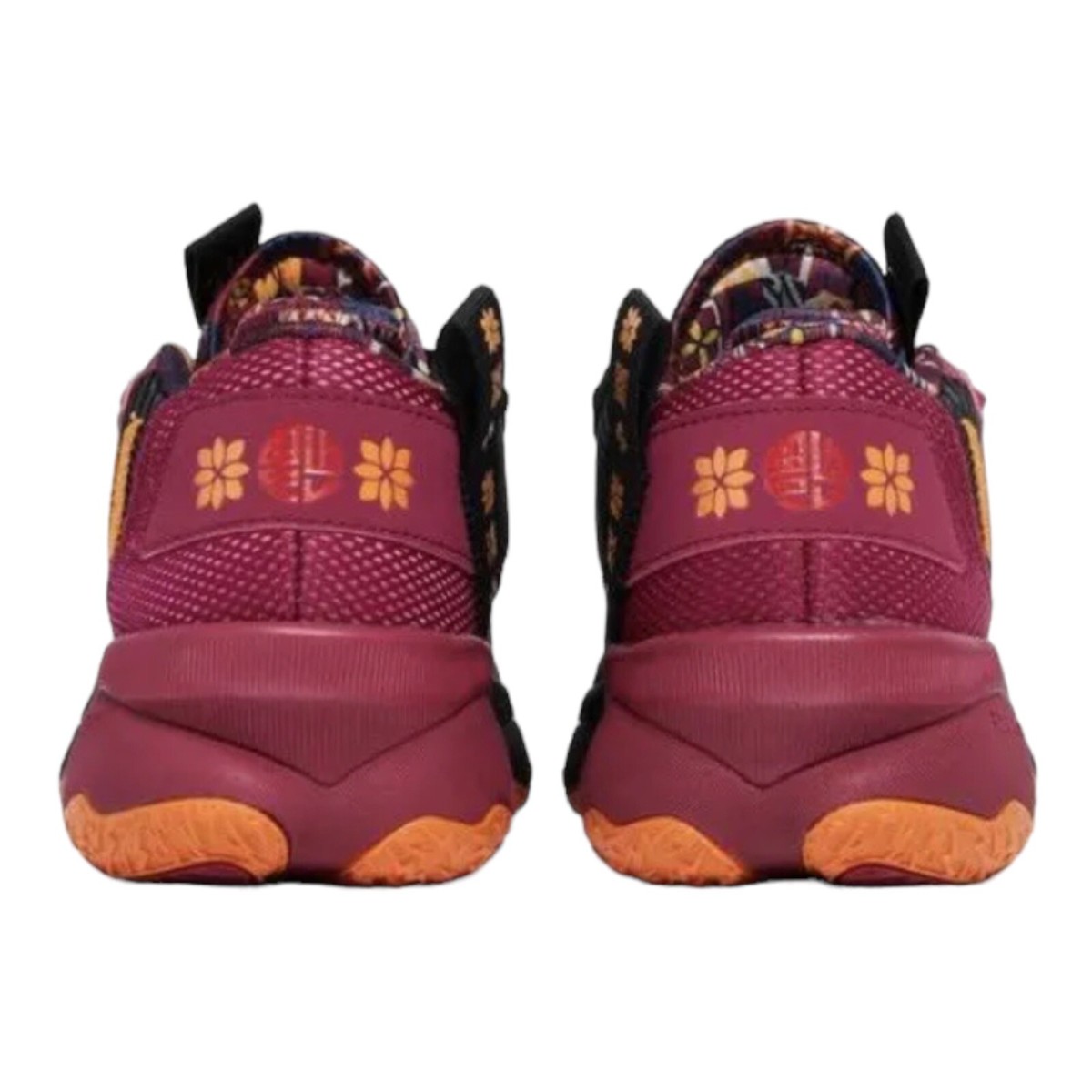adidas Dame 8 Lillard CNY Basketball Shoes Black / Maroon 