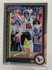 2022 PANINI CLASSICS DAVIS MILLS SILVER PREMIUM FOOTBALL CARD HOUSTON TEXANS NFL