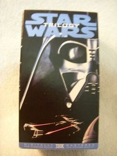 STAR WARS TRILOGY - BOXED SET OF 3 VHS TAPES