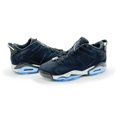 FD0204-001 Nike Air Jordan 6 Low Golf Chrome Black Metallic Silver