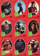 TEENAGE MUTANT NINJA TURTLES MOVIE 1990 STICKER SET 11 