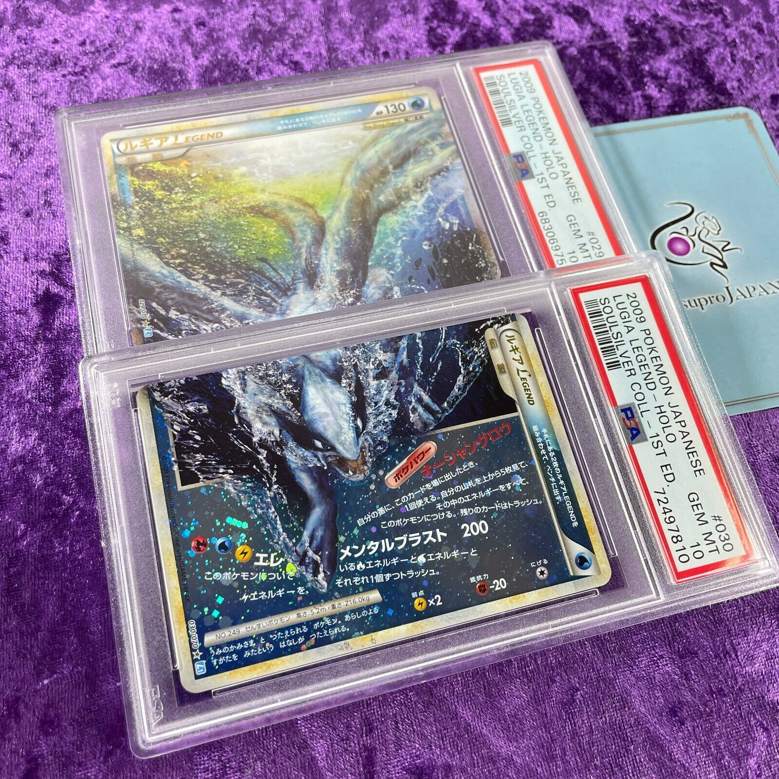 Pokémon Lugia Legend 29 29 - Ocean Grow  Pokemon lugia, Rare pokemon  cards, Pokemon cards