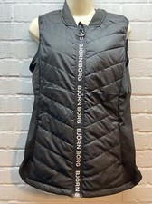 Bjorn Borg Black Padded Gilet - Get Ready For Autumn - Size 42
