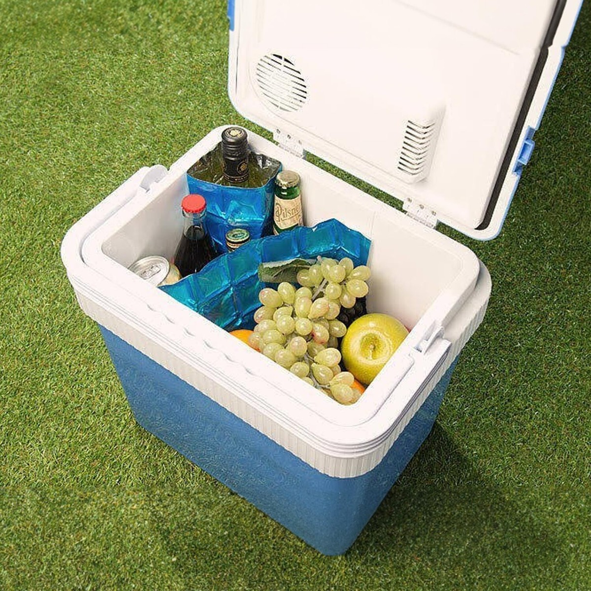 Tappetino Refrigerante Leddy Living - 30 Celle, Riutilizzabile, Per Borse Termiche, Bottiglie E Impacchi - Facile Da Lavare - Foto 2