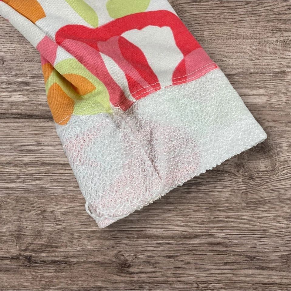 Sudadera Fresh Produce Grande Amarillo Estampado Hibisco Rosa Naranja EE. UU. 116 Foto 3 de 4