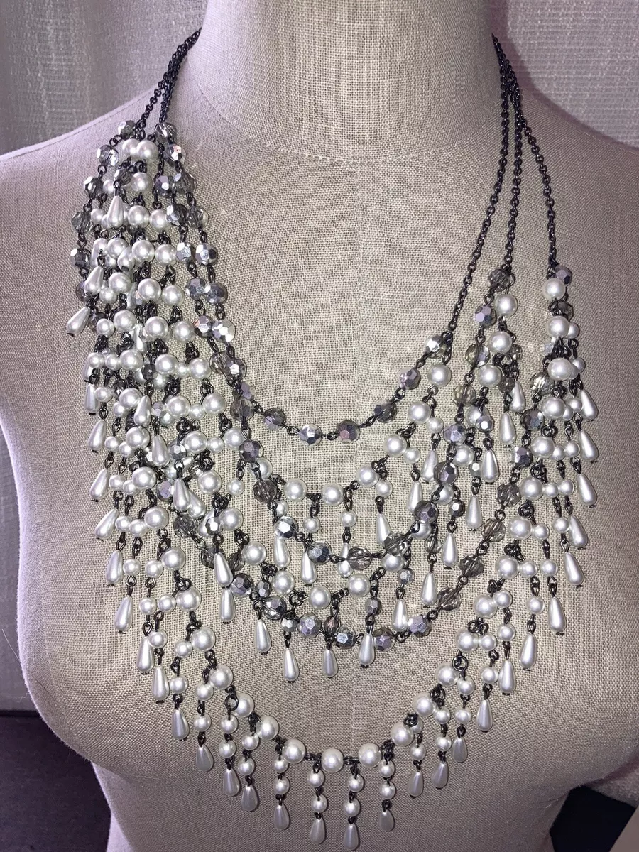 Grey costume hotsell jewellery
